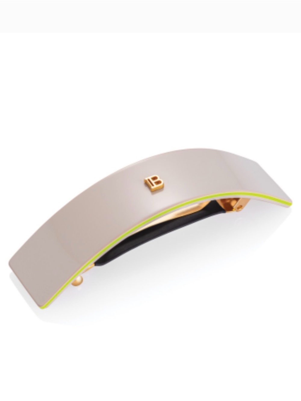 NIB Balmain Hair Couture Barrette pour Cheveux Medium Limited Edition